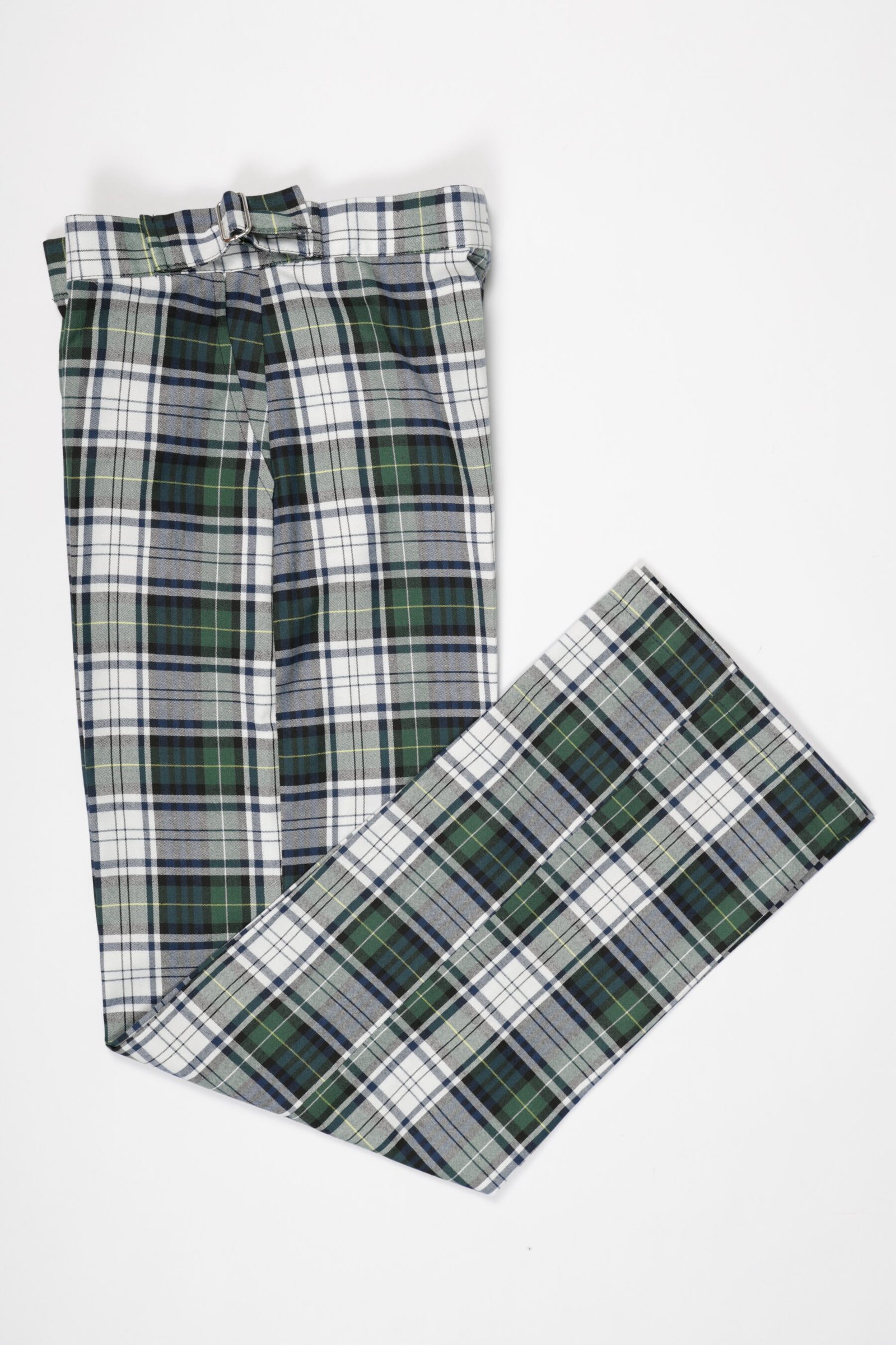 Green Plaid Pant