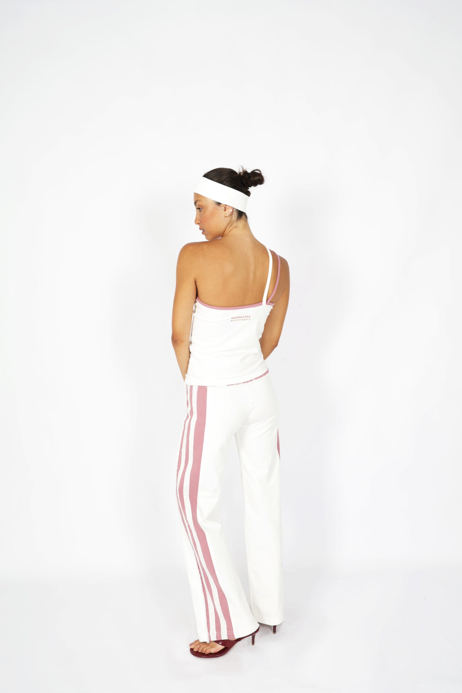 Cotton Top - Pink Stripes