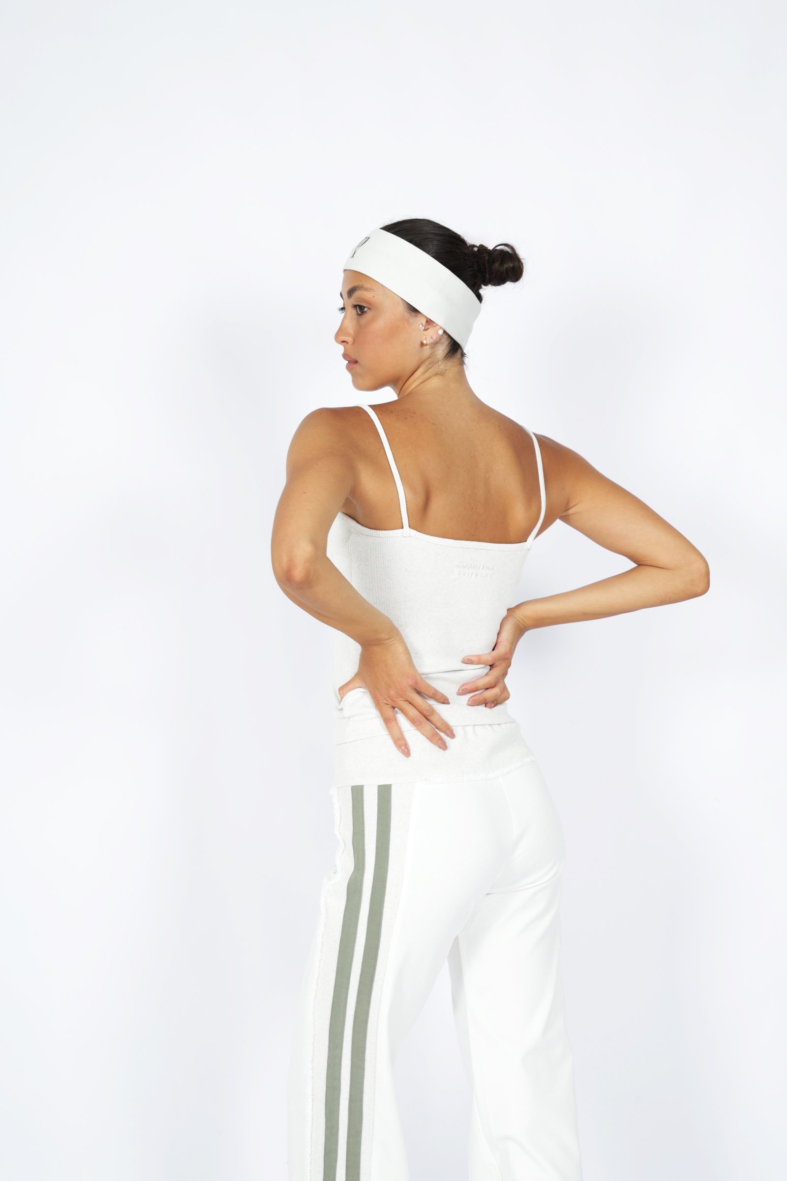 Magda Cotton Pant - Green