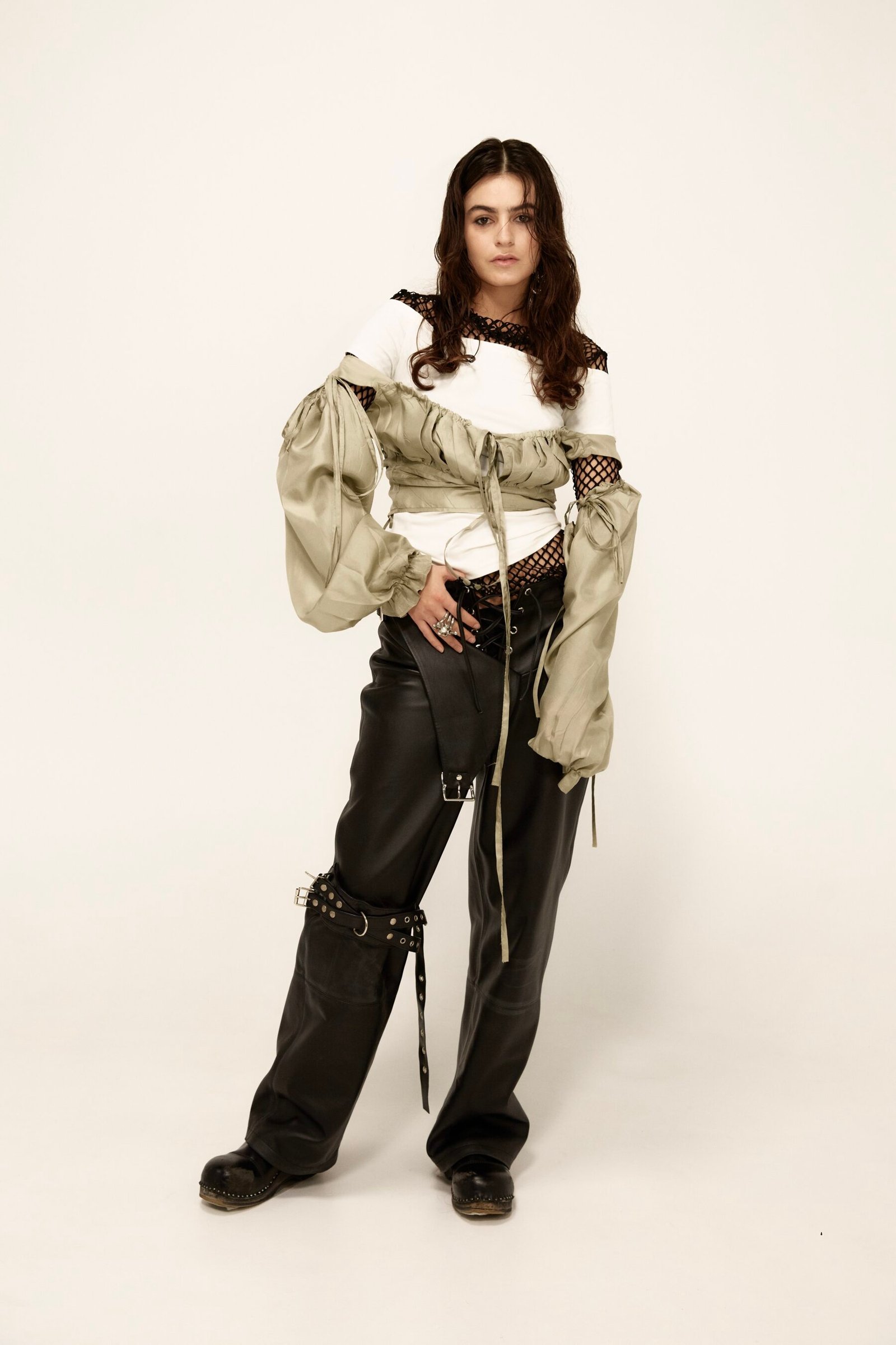 Black Leather Pant