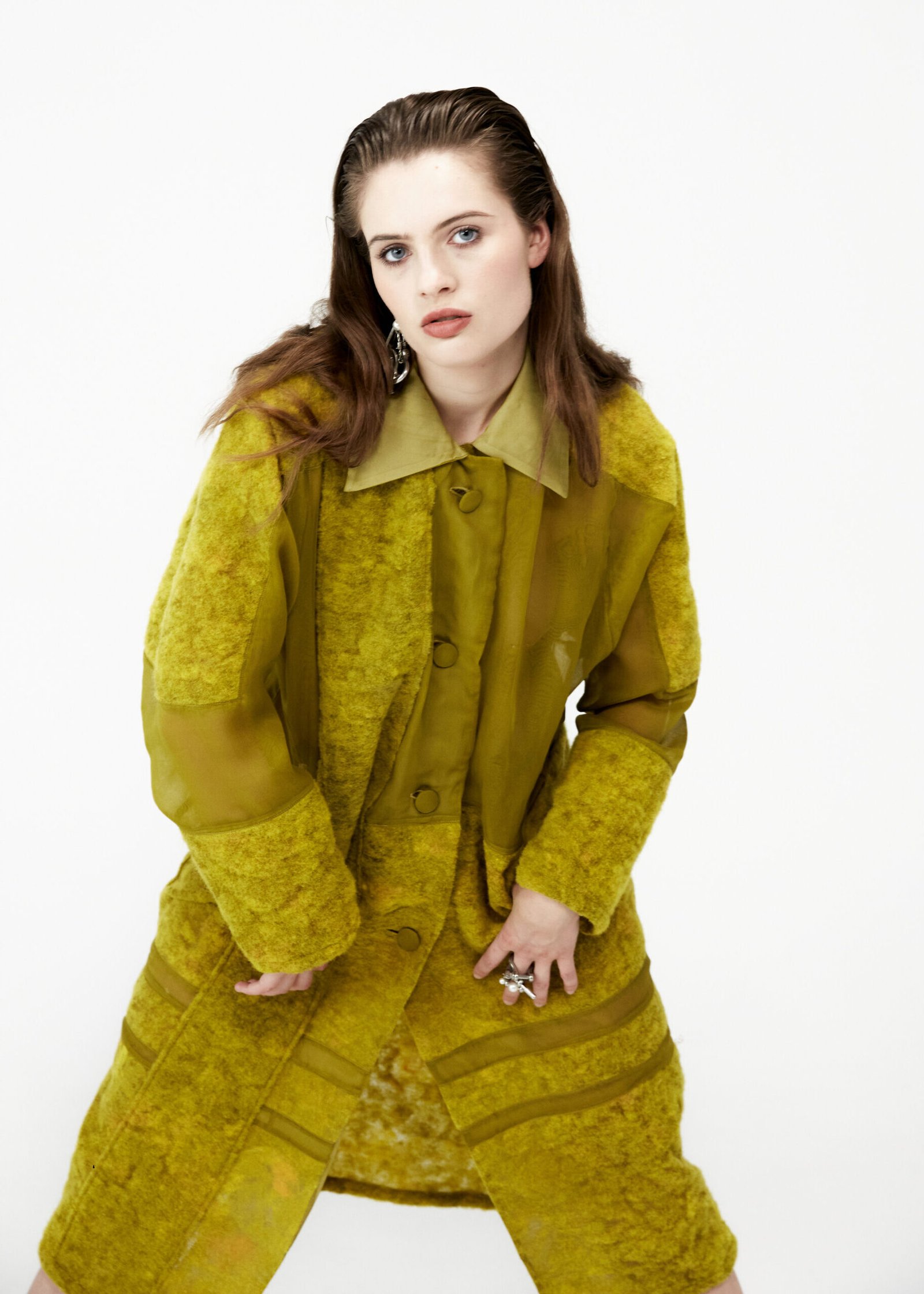100% Wool Silk Coat - Featured