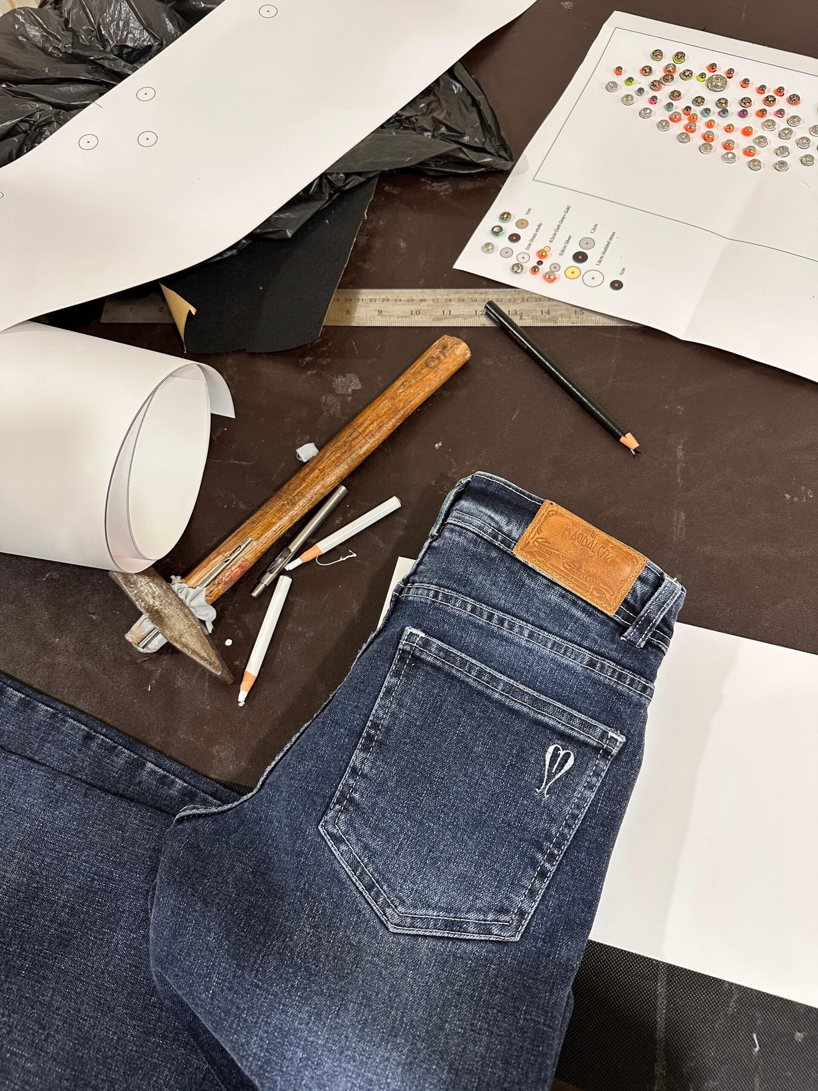 Studded Jeans - Featured